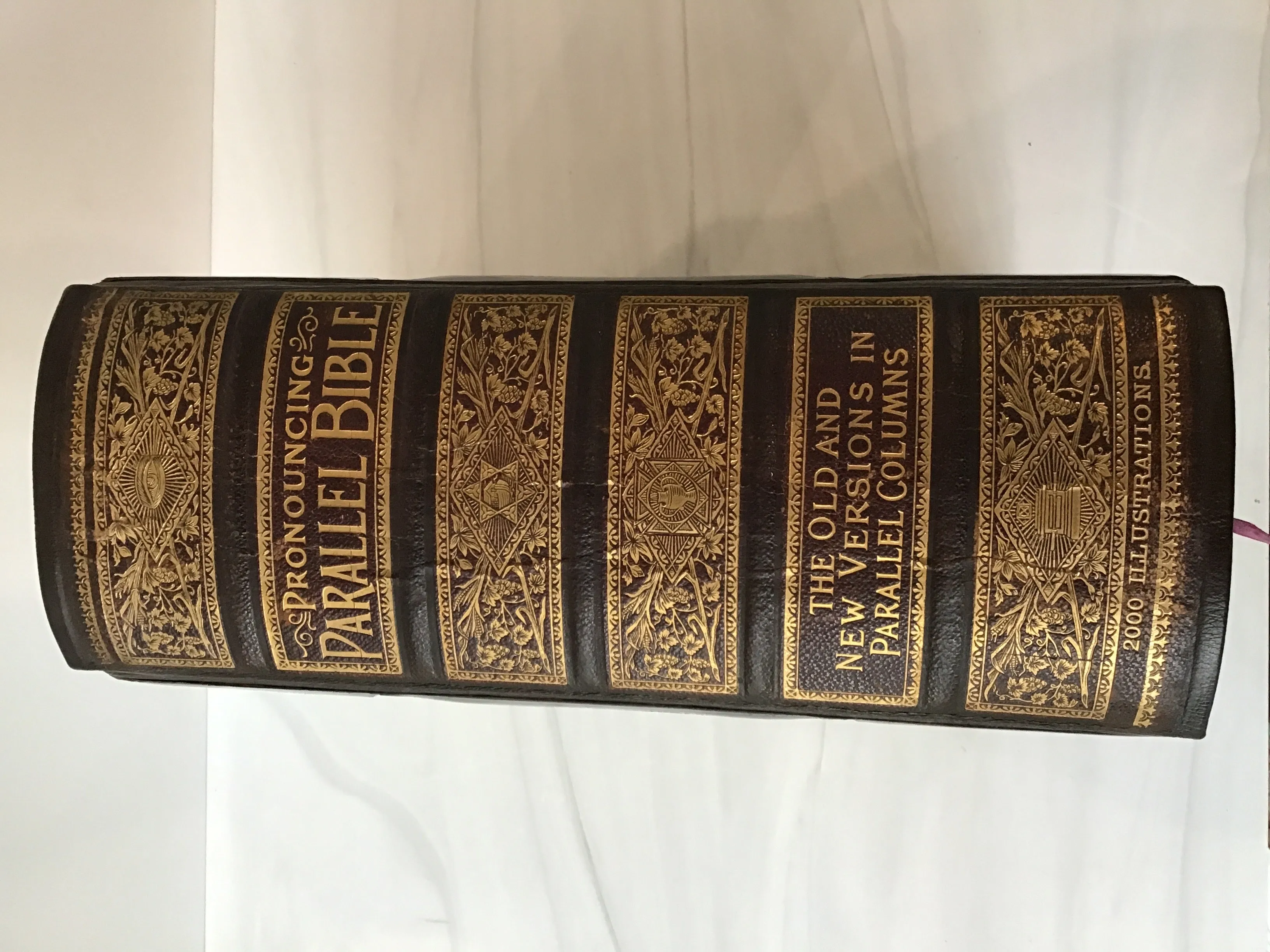 -Holy Bible - "double four" - edge 1892*