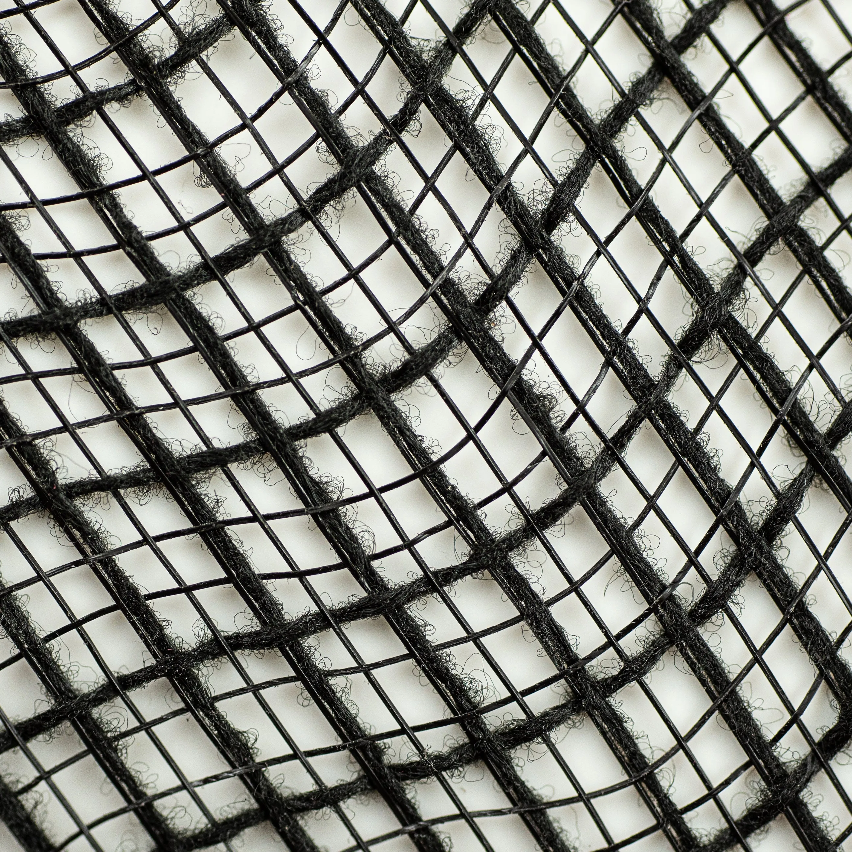 10" Check Fabric Mesh: Black