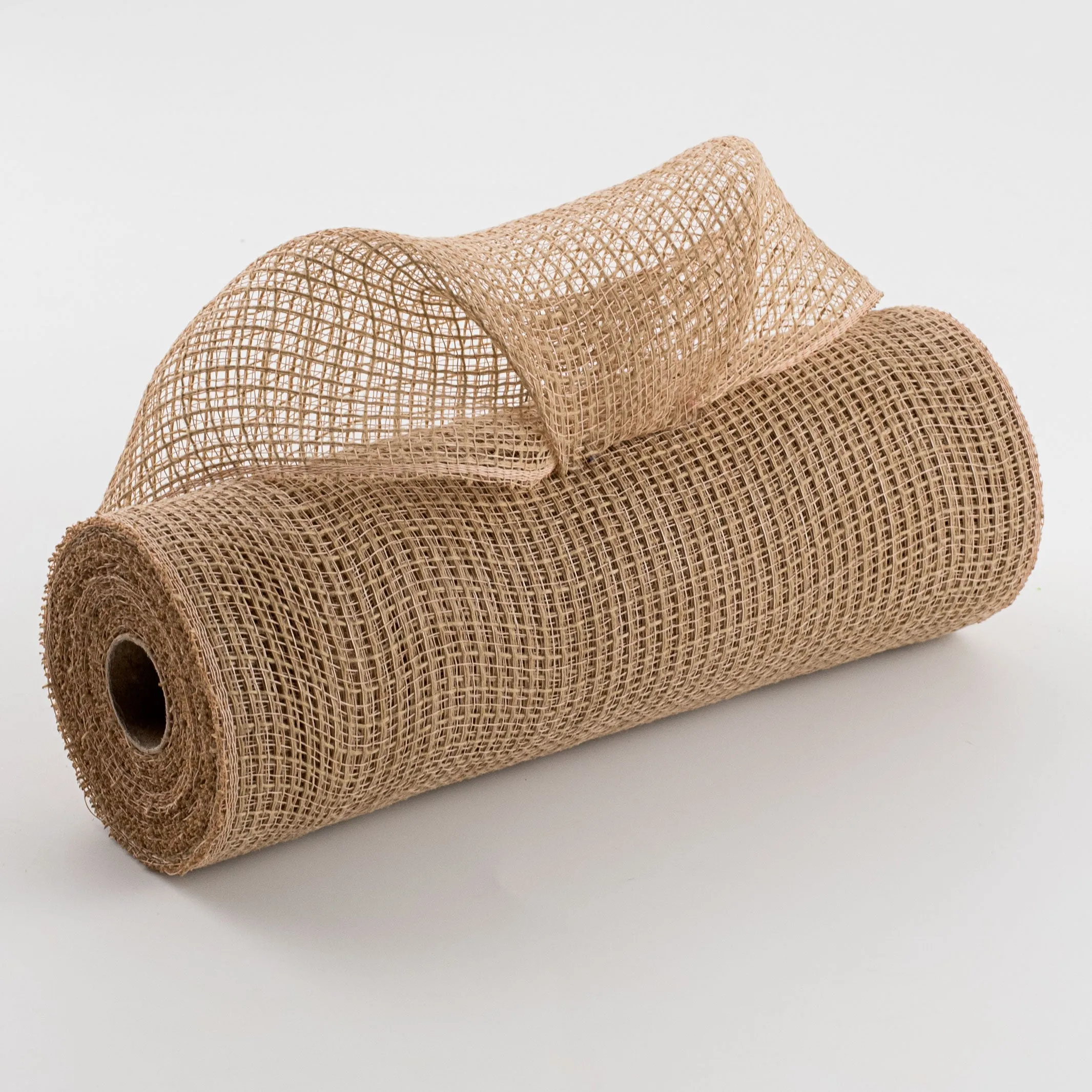 10" Check Fabric Mesh: Natural