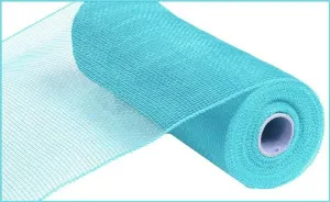 10" Deco Poly Mesh: Turquoise