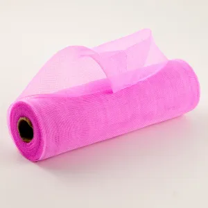 10" Fine Weave Deco Mesh: Pink