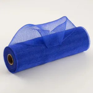 10" Fine Weave Deco Mesh: Royal Blue