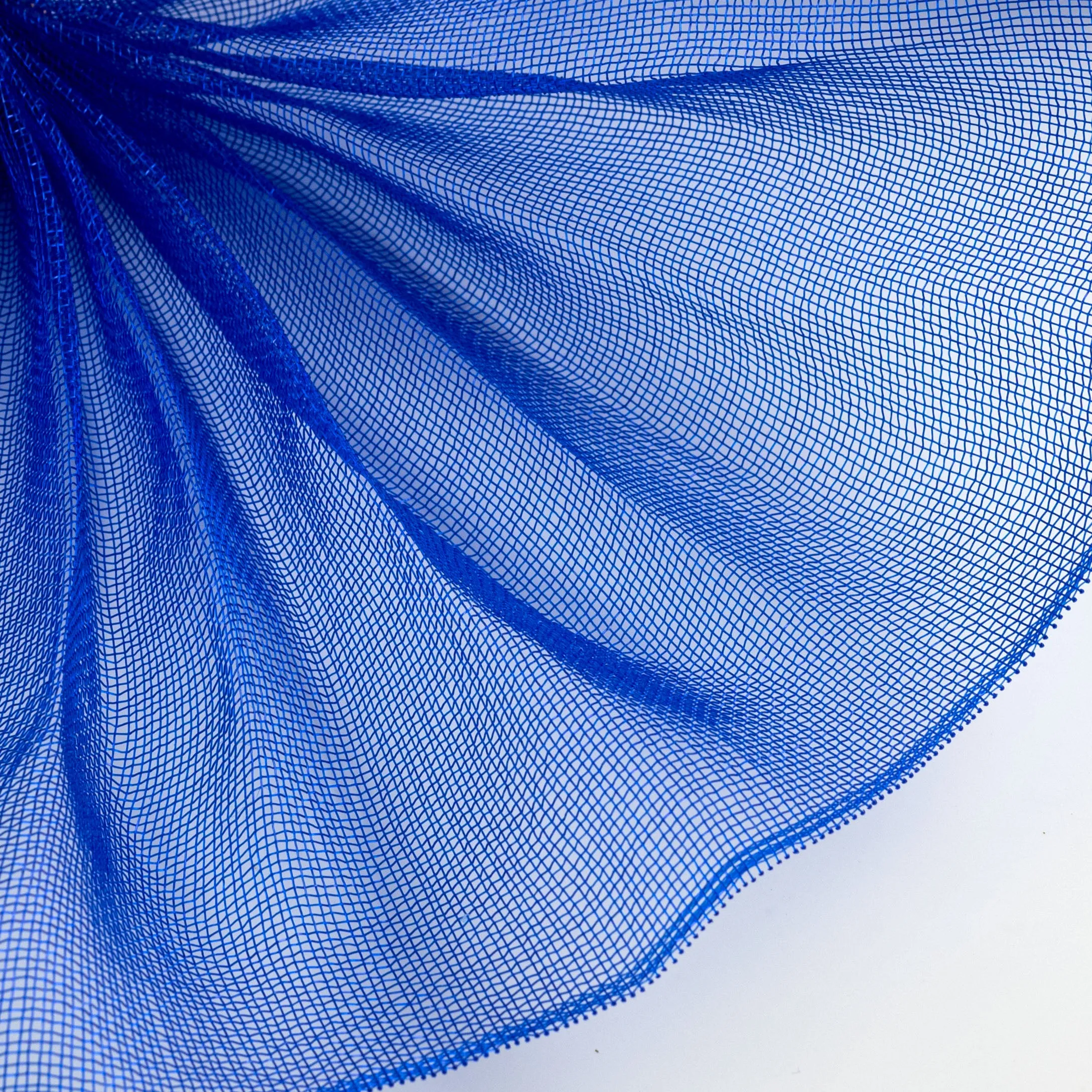 10" Fine Weave Deco Mesh: Royal Blue