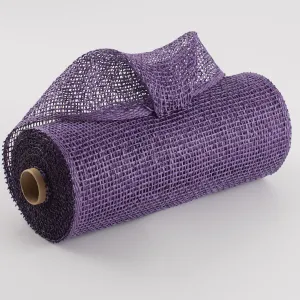 10" Poly Burlap Mesh: Purple