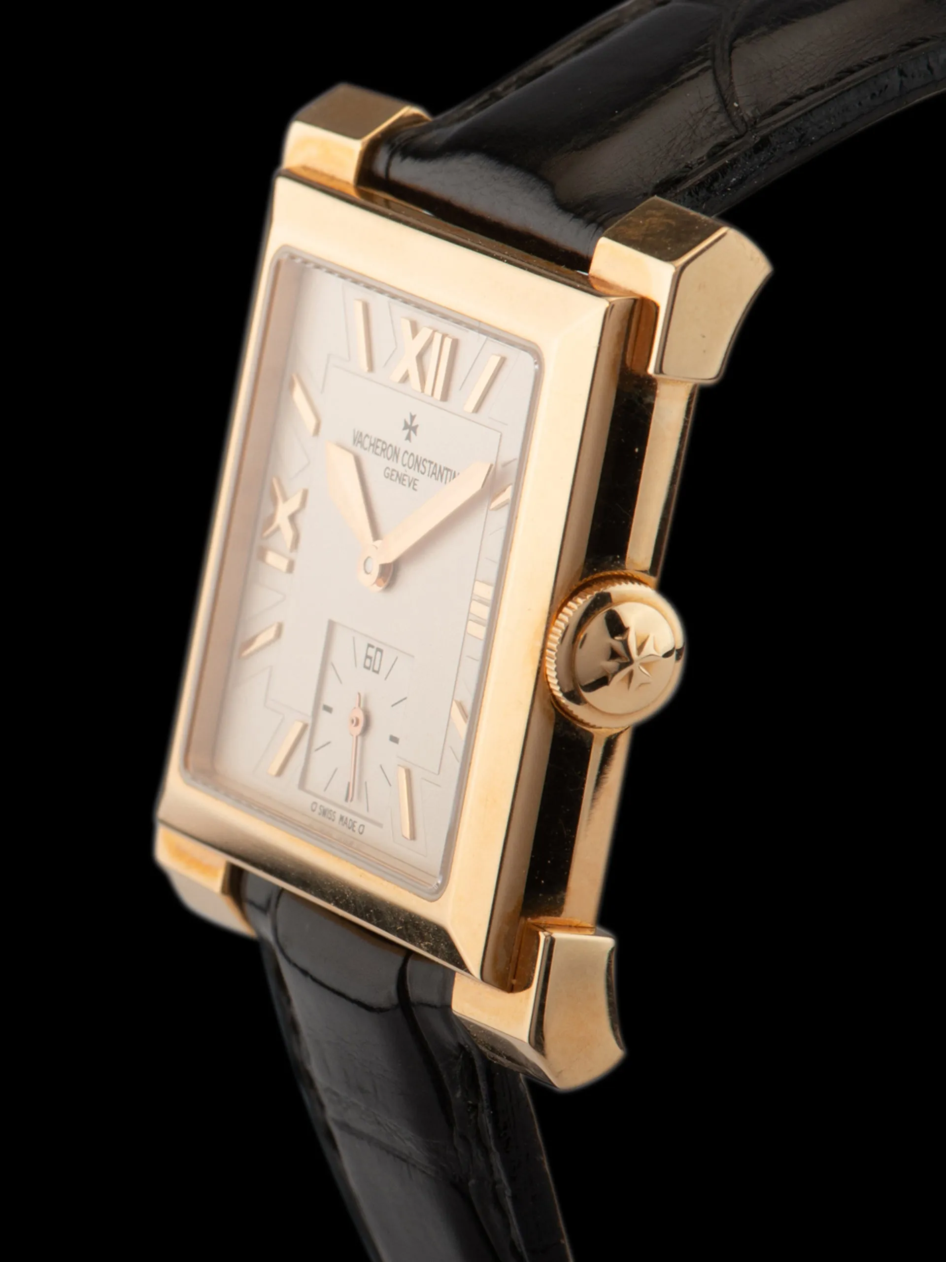 2000 Vacheron Constantin Carree Historique (Ref. 91030) 18K YG W/ Box & Booklet