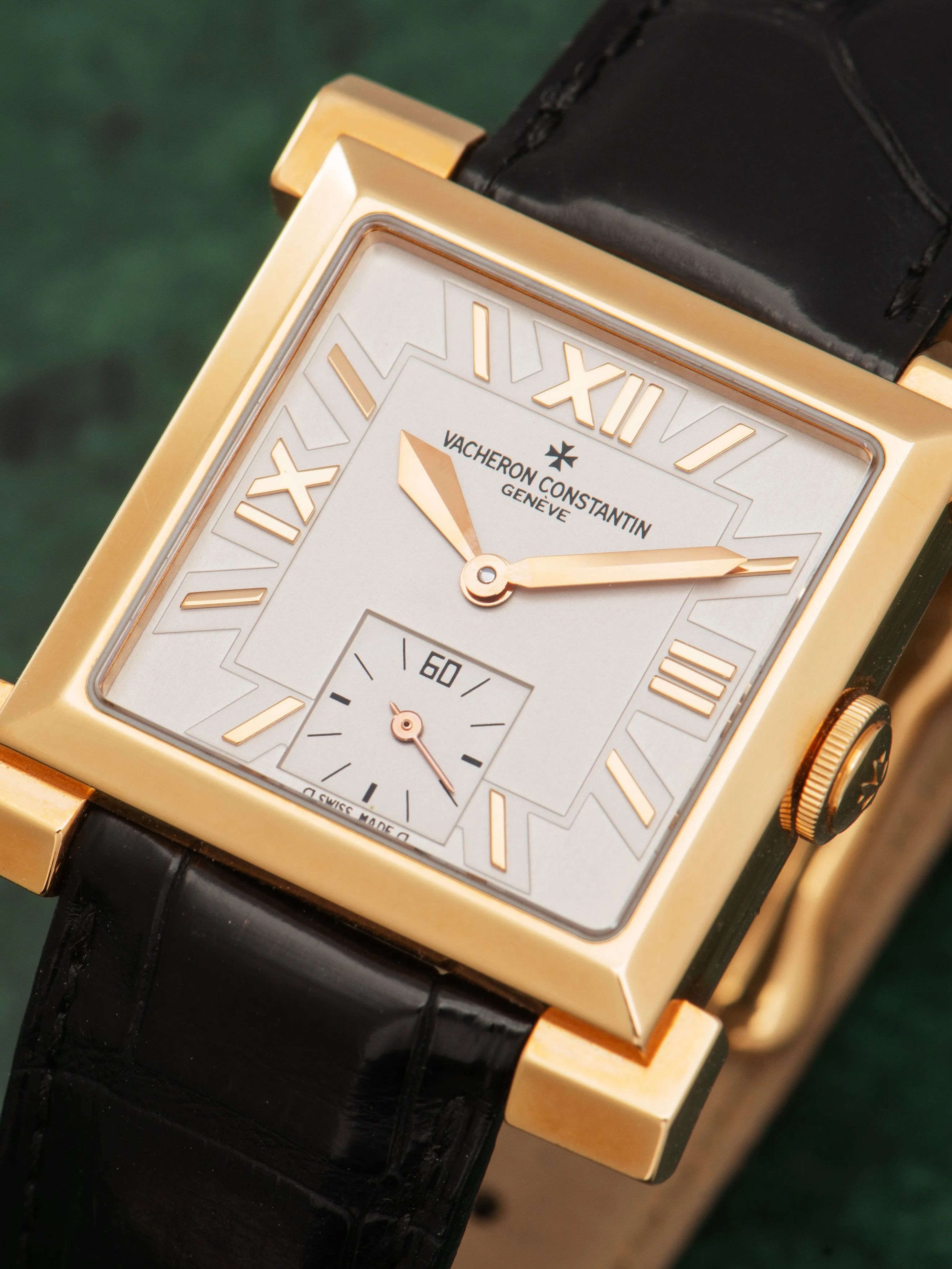 2000 Vacheron Constantin Carree Historique (Ref. 91030) 18K YG W/ Box & Booklet