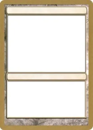 2004 World Championship Blank Card [World Championship Decks 2004]