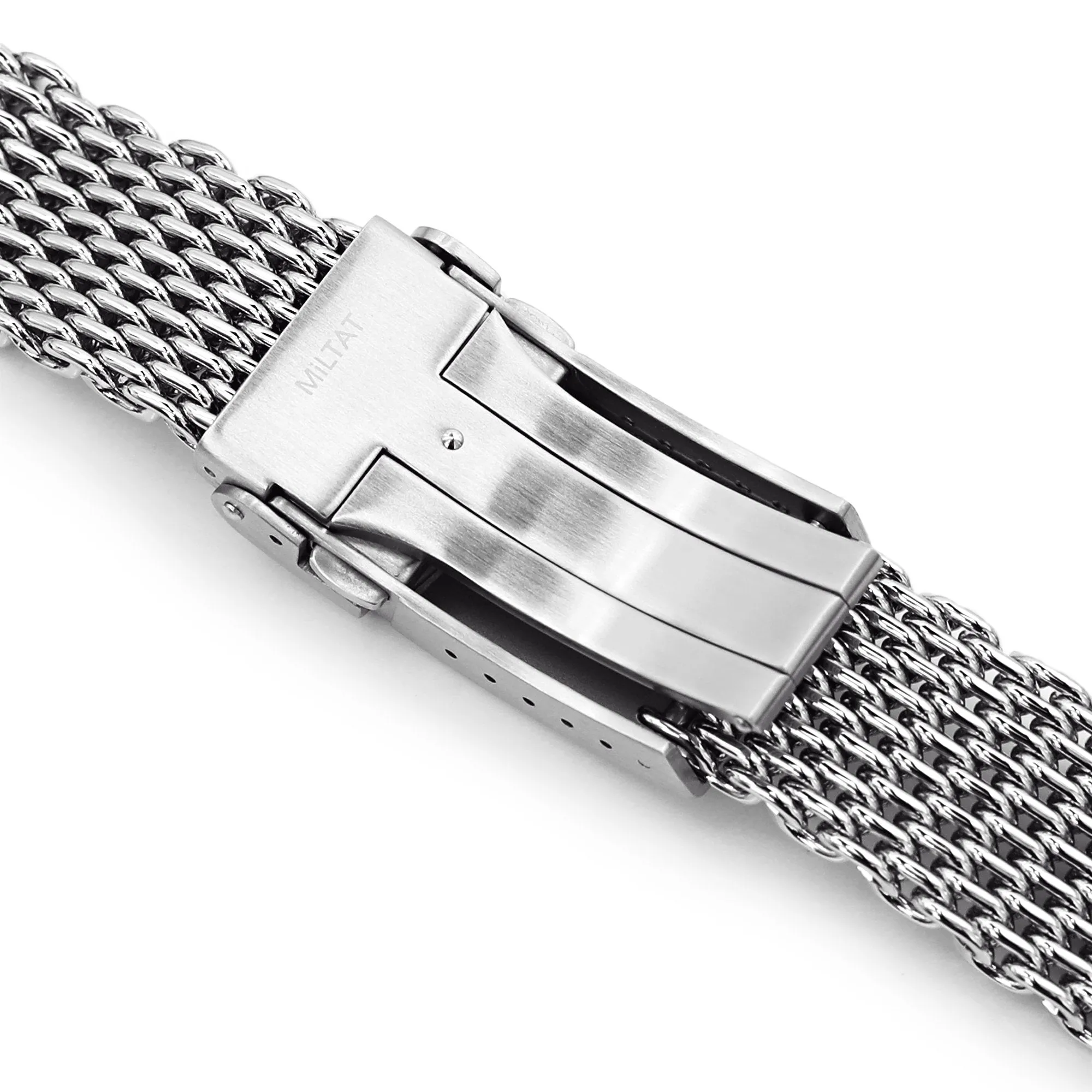 20mm Tapered Winghead SHARK Mesh Band, V-Clasp, P