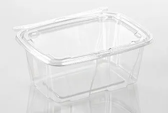 32oz Rectangular Tamper-Evident Container (240 Per Case)