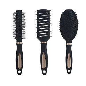 3PCS Hair Combs Set Air Bag Comb   Ribs Comb   Cylinder Comb