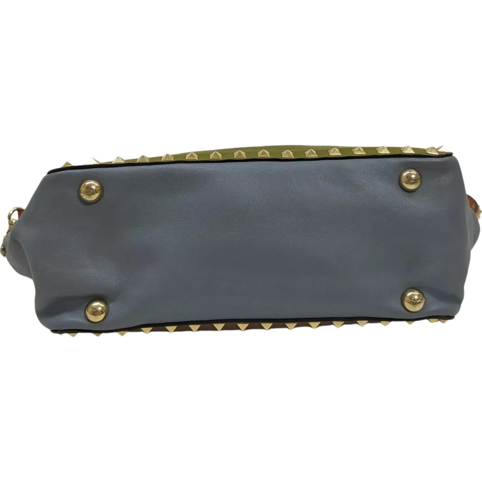 806385AT (X6) Valentino Garavani Crossbody Bag Green Leather