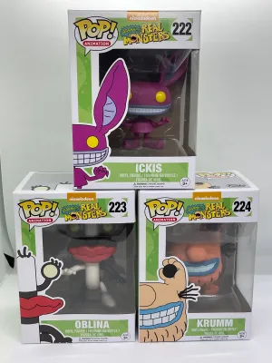 Aaahh Real Monsters Pop! Vinyl Set (3 Pops)