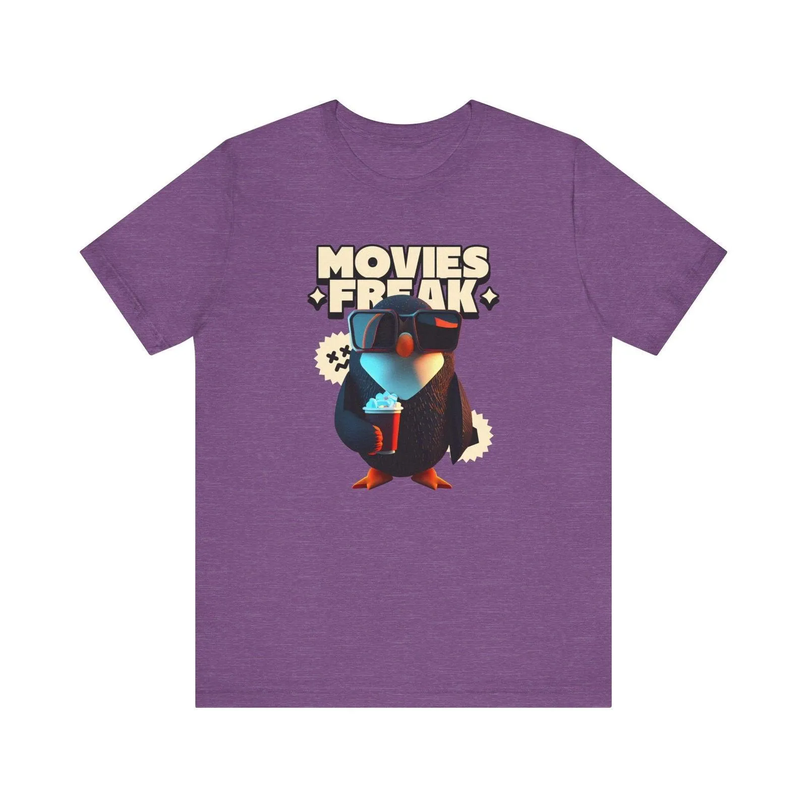 Adventure Movie Buff Penguin T Shirt