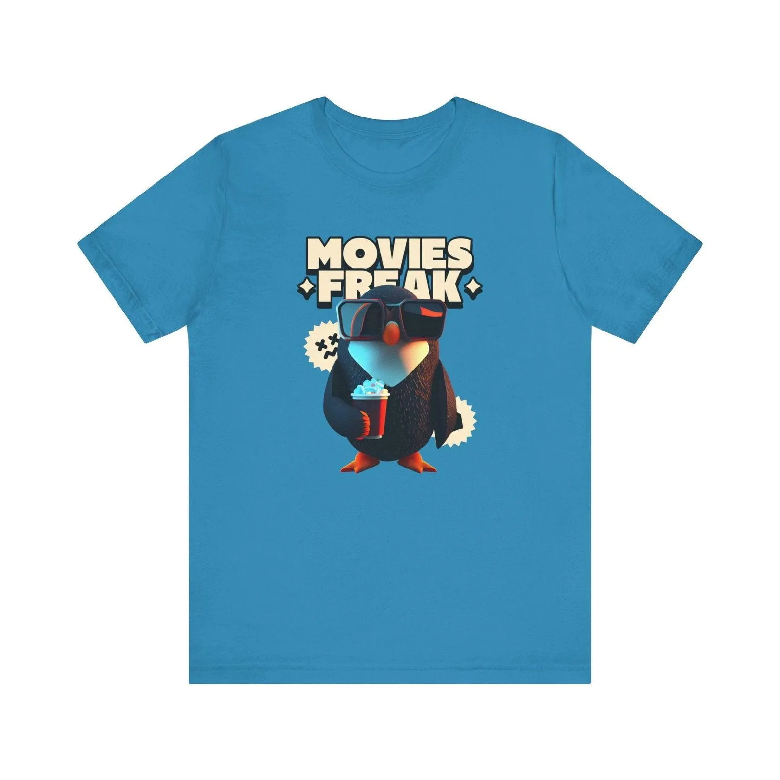 Adventure Movie Buff Penguin T Shirt