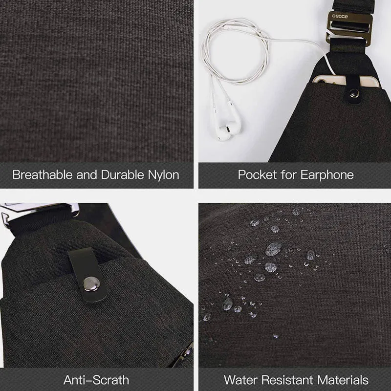 Anti-theft Waterproof Sling Bag