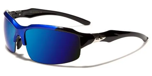 Arctic Blue Mirrored Sports Running Cycling Sunglasses