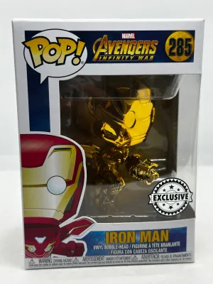 Avengers: Infinity War - Chrome Gold Iron Man Exclusive #285 Pop! Vinyl
