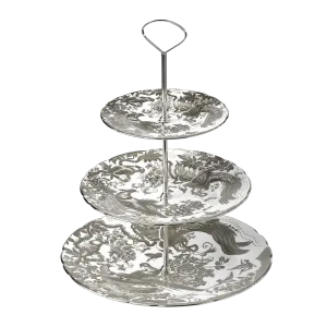 Aves Palladium - 3 Tier Cake Stand (Royal Crown Derby)