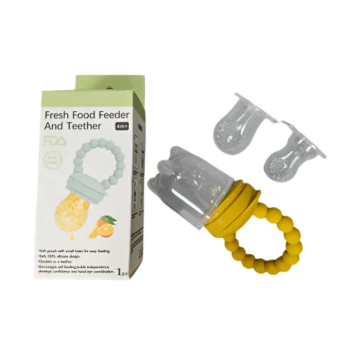 Baby Fresh Food Feeder and Teether - 4 Colors to choice from
