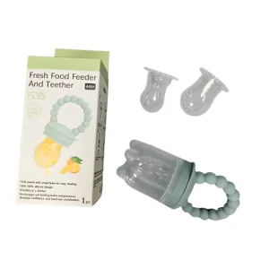 Baby Fresh Food Feeder and Teether - 4 Colors to choice from