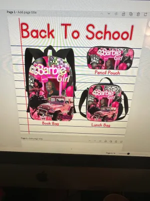 Back to school set