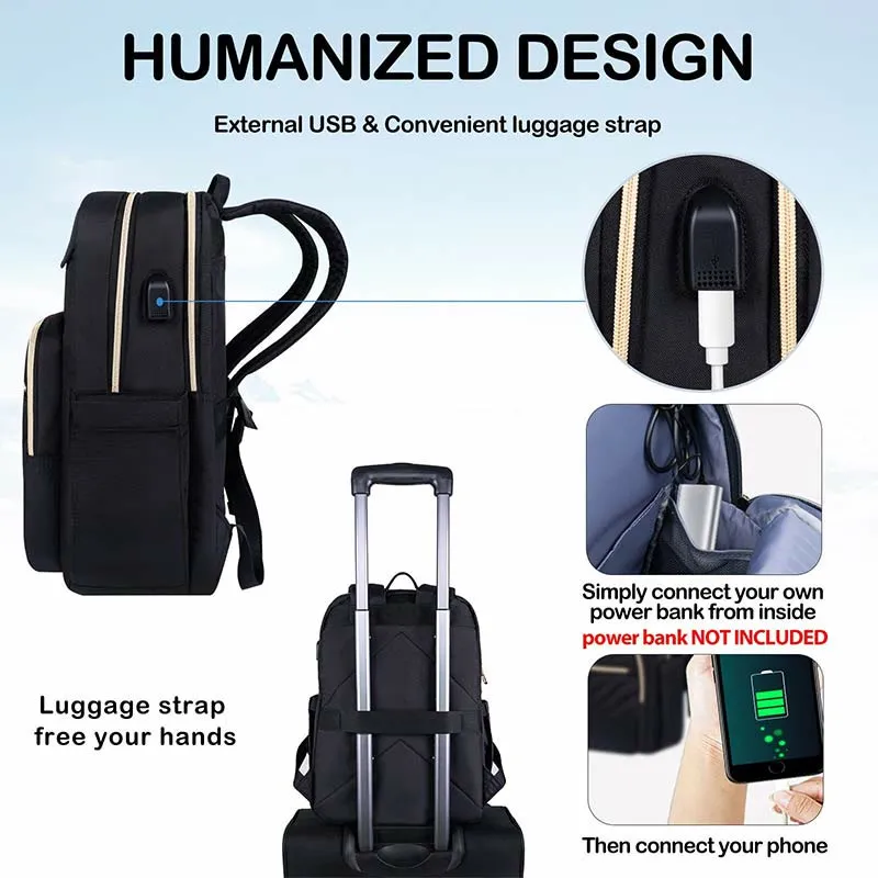 Backpack for Business Large Capacity Oxford Daily Bag for Student