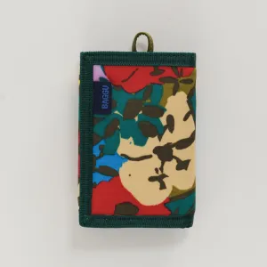 Baggu Nylon Wallet: Scarf Floral