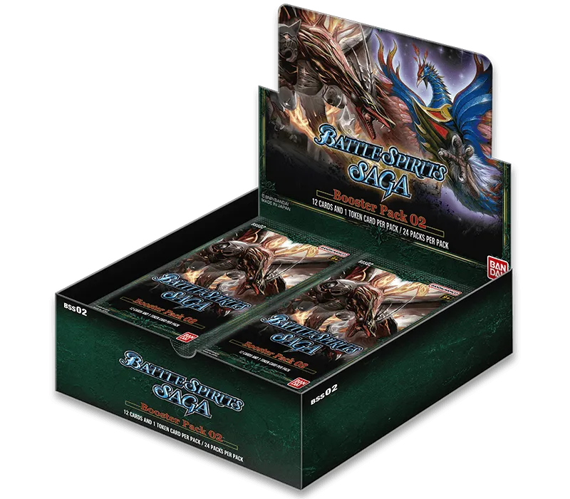 Bandai - Battle Spirits Saga Card Game - False Gods (BSS02) - Booster Box (24 Packs)