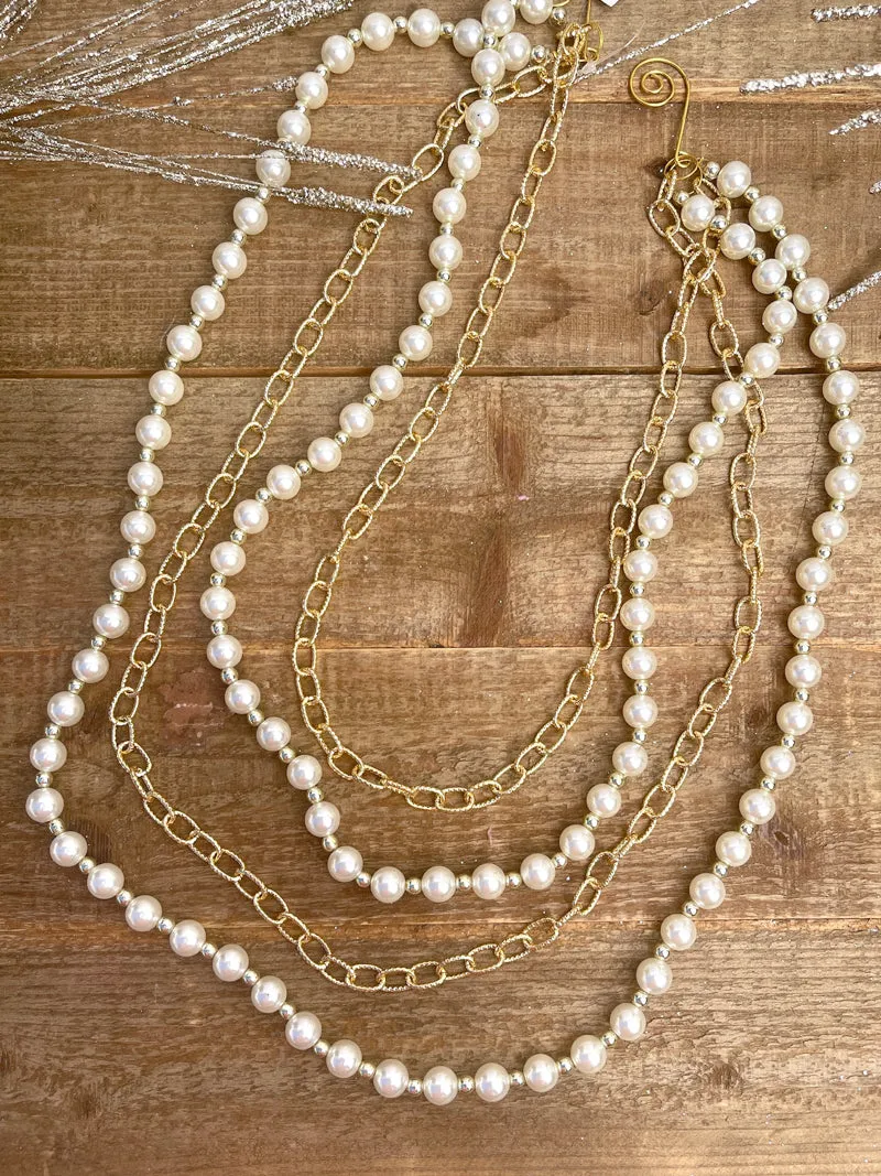 Beaded Cascade Garland