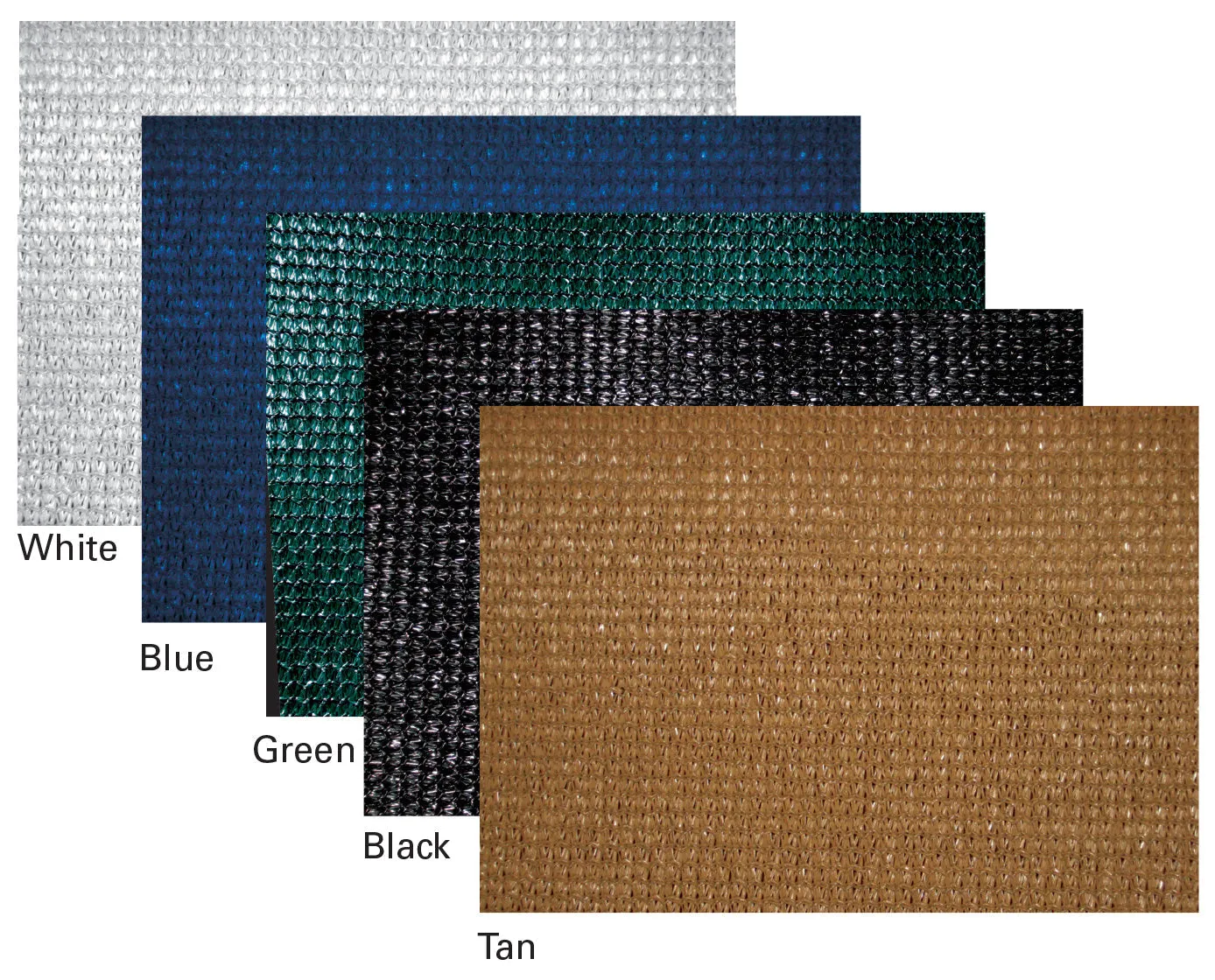 Black 86% Super Shade Mesh Tarp 6' x 20'