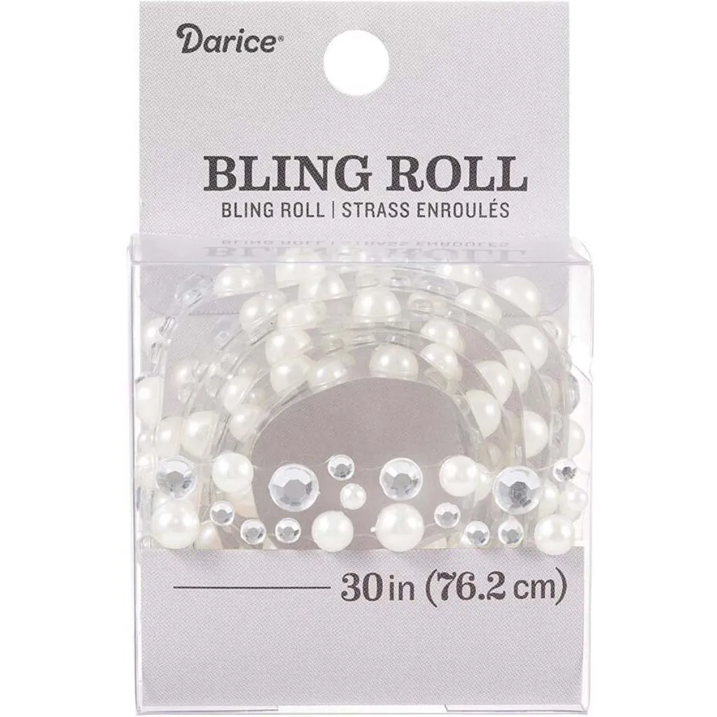BLING STCKR ROLL CLSTR CLR PRL