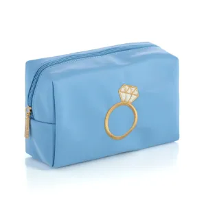 Bling Zip Pouch Sky