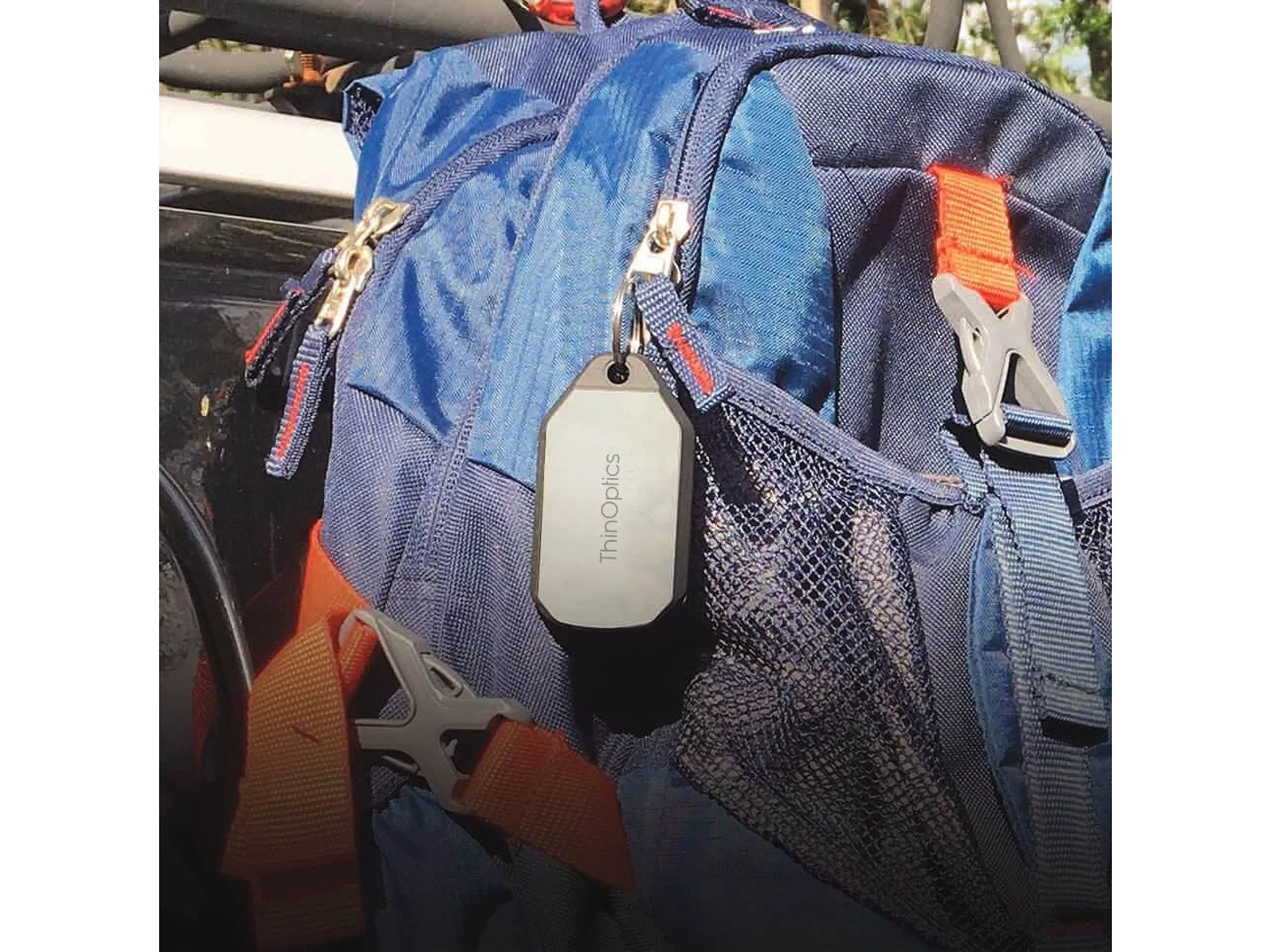 Blue Key Chain