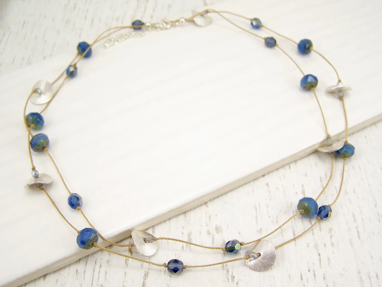 Bluebird Chic Wrap Necklace