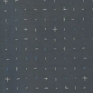 Bluish 1826 17 Handquilted Charcoal