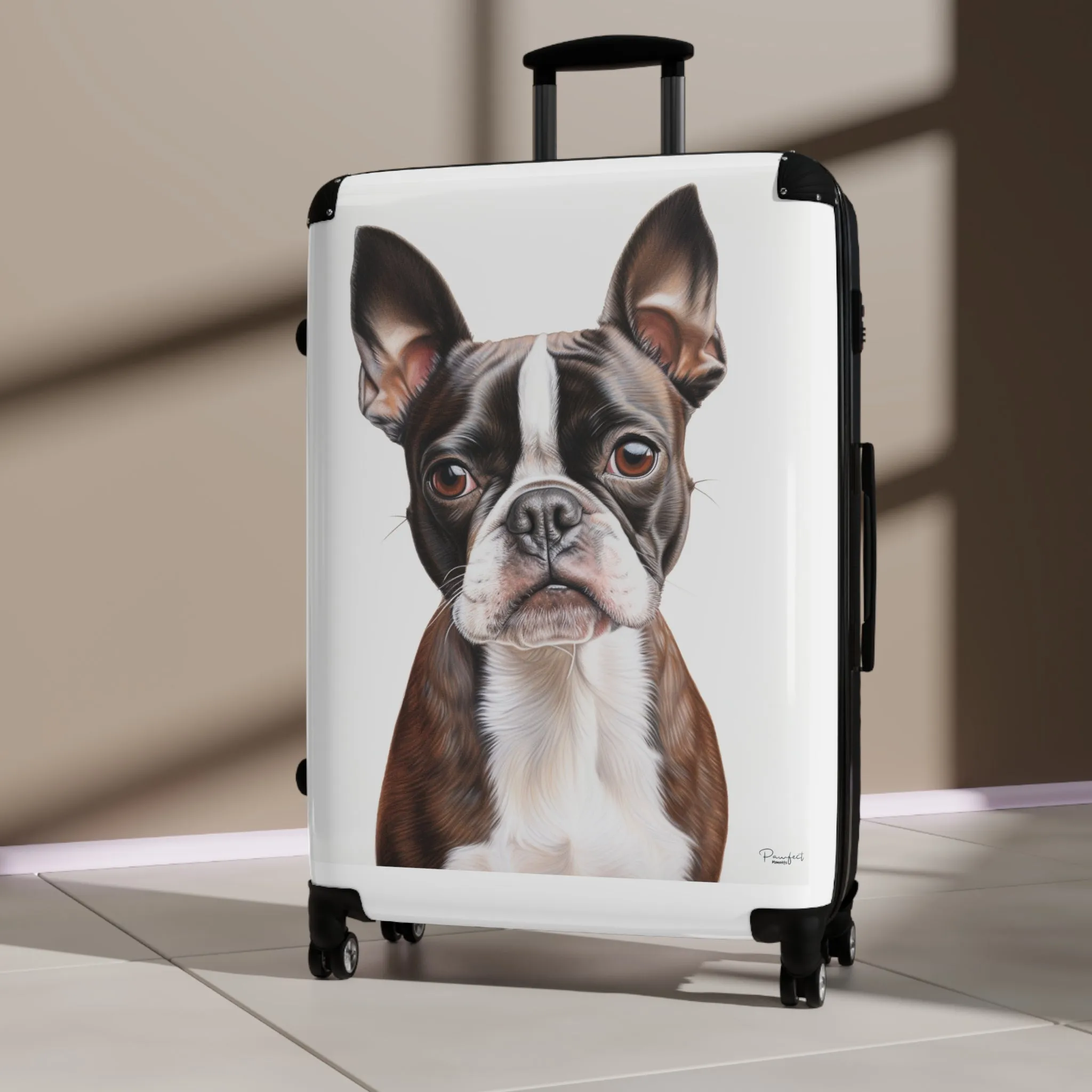 Boxer Terrier Suitcase