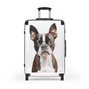 Boxer Terrier Suitcase