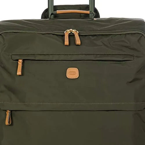 Bric's X-Bag Large Spinner with Frame 30 Inch Suitcase, Olive