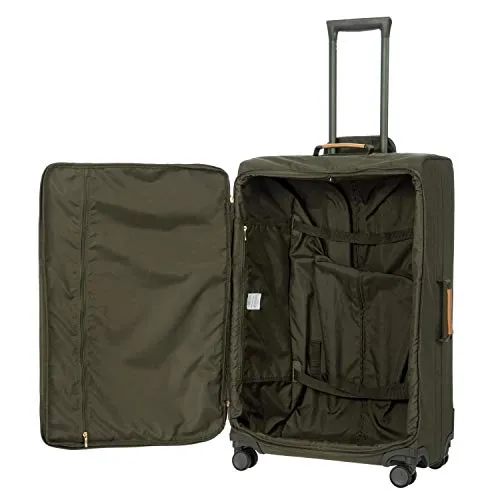 Bric's X-Bag Large Spinner with Frame 30 Inch Suitcase, Olive