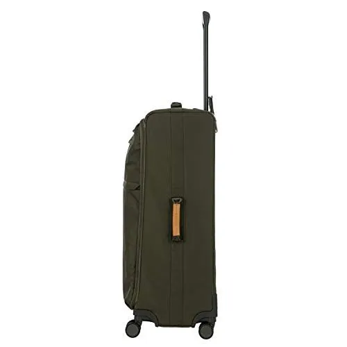Bric's X-Bag Large Spinner with Frame 30 Inch Suitcase, Olive