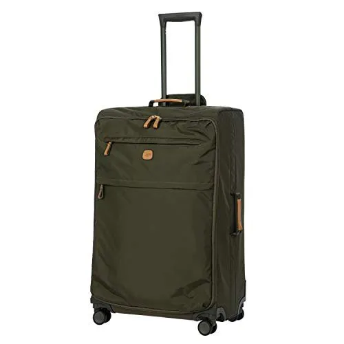 Bric's X-Bag Large Spinner with Frame 30 Inch Suitcase, Olive