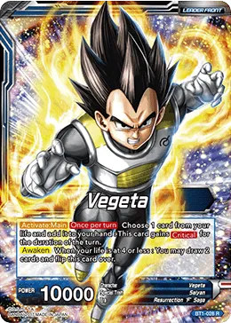 BT1-028 Vegeta - Super Saiyan Blue Vegeta