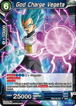 BT1-036 God Charge Vegeta