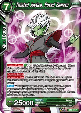 BT3-076 Twisted Justice, Fused Zamasu