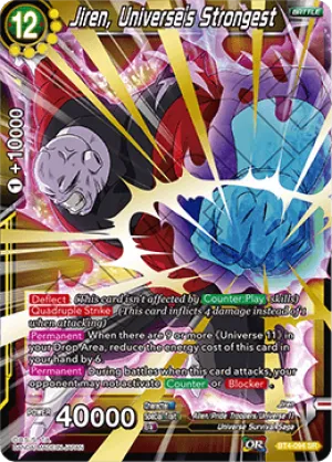 BT4-094 Jiren, Universe's Strongest