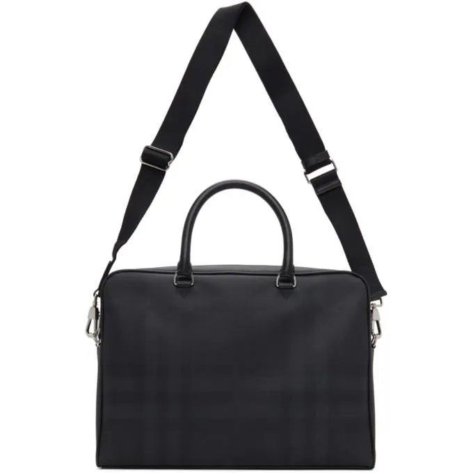 Burberry Black London Check Ainsworth Briefcase