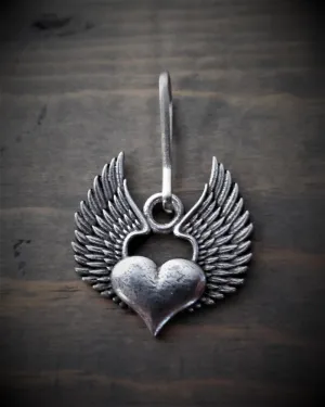 BZP-31 Heart Wing Zipper Pull Extender
