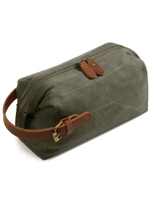 Canvas Wear-resistant Portable Cosmetic Bag
