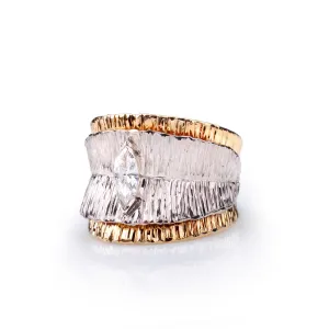 Canyon Marquise Diamond Ring by Margisa