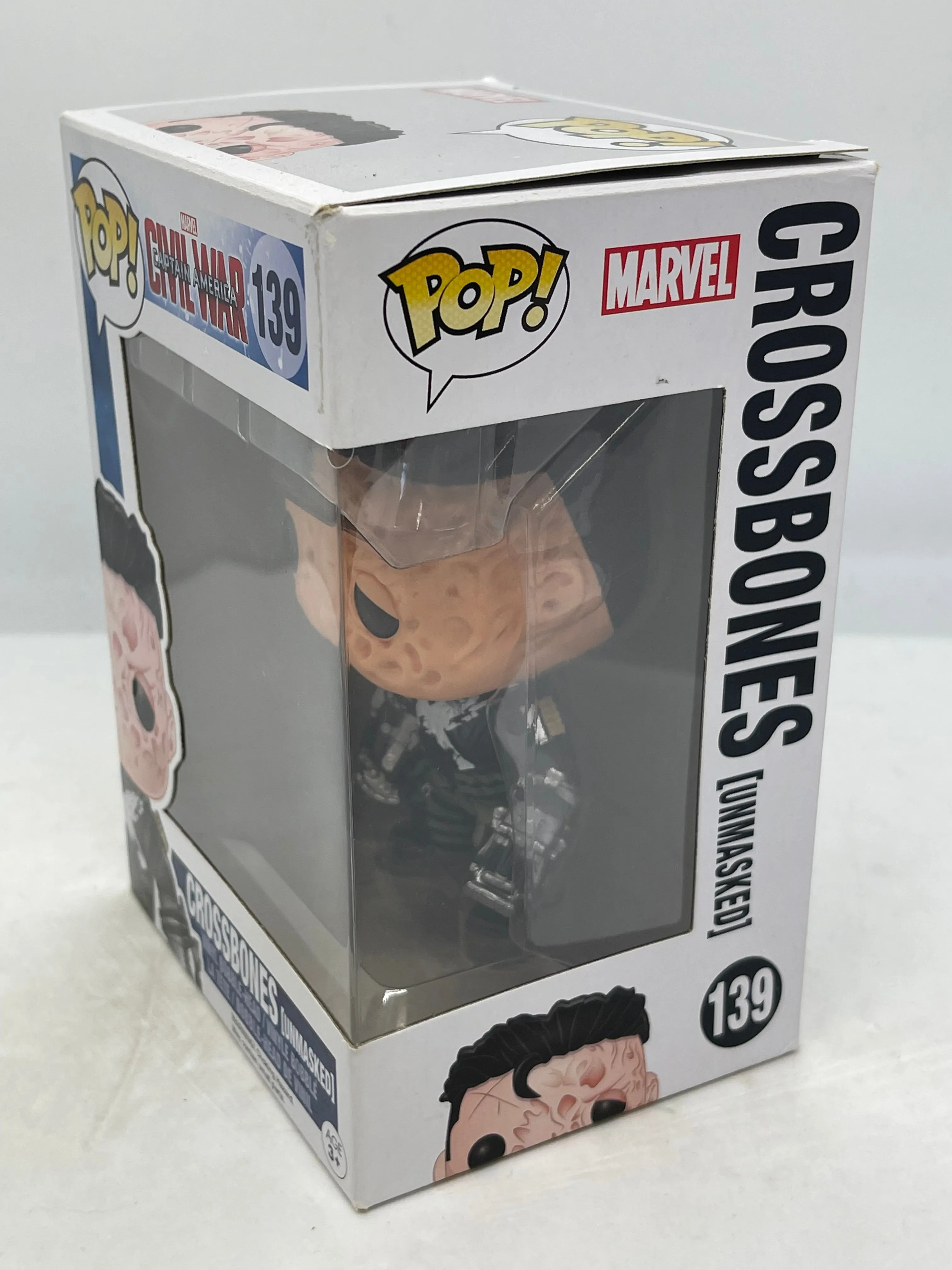 Captain America: Civil War - Crossbones (Unmasked) Pop! Vinyl
